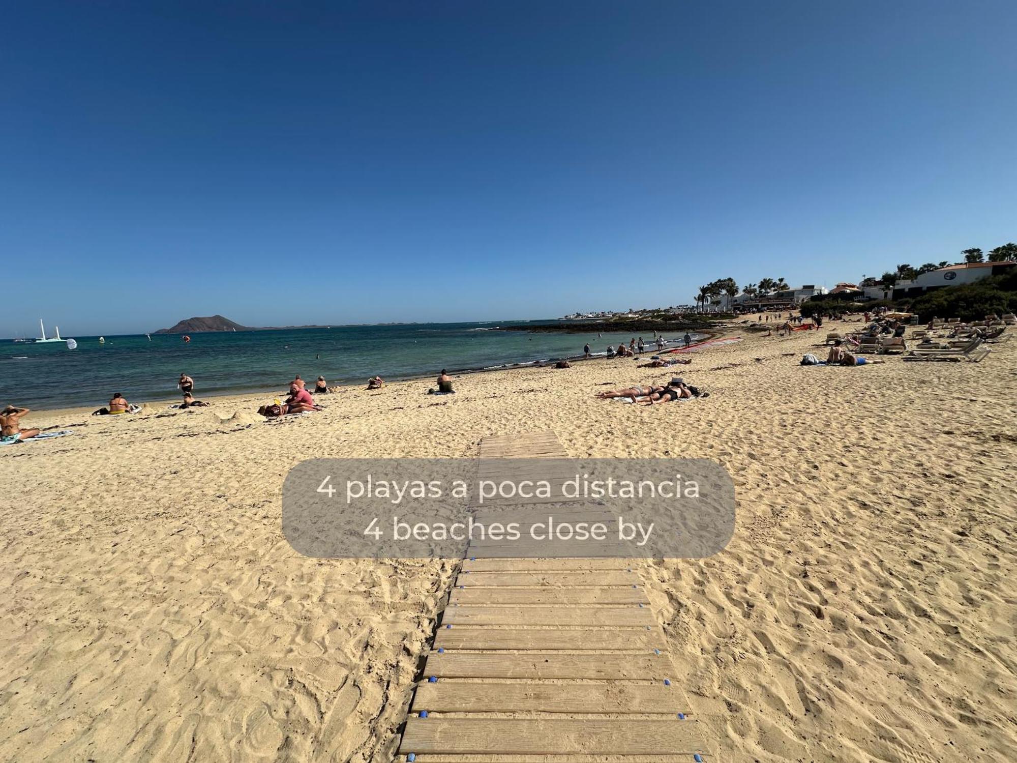 Canelita Con Piscina, Soleada Terraza Amplia Wifi Y Parking Corralejo Eksteriør bilde